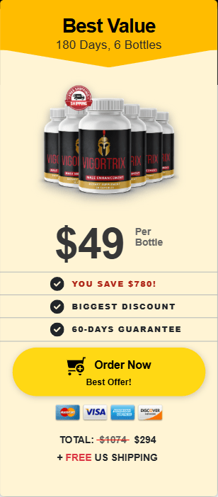 Vigor8 - 6 Bottles